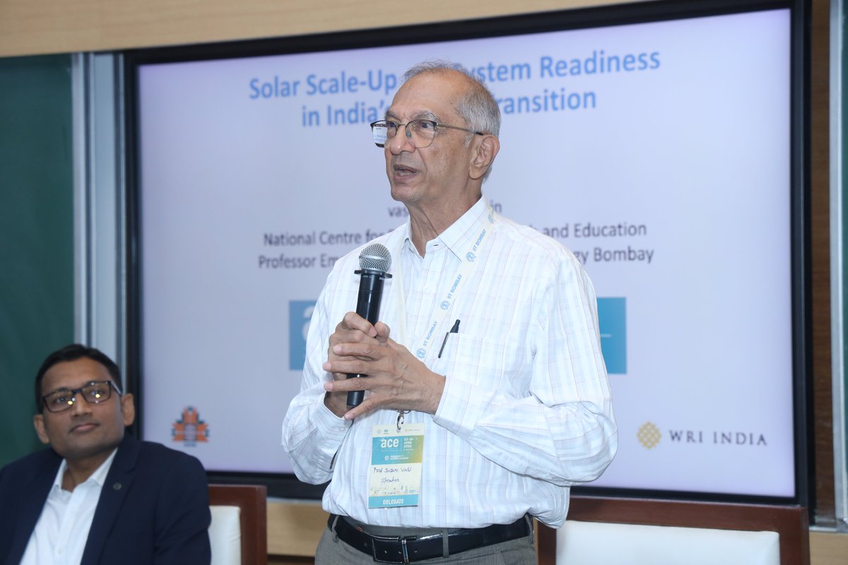 gesh_iitb's tweet photo. That’s a wrap on ACE2026!
Grateful to all speakers, delegates, partners, volunteers, and @WRIIndia for two days of insightful discussions on accelerating India’s clean energy transition.
#ACE2026 #CleanEnergy #IITBombay #WRIIndia https://t.co/2FtXwVc1EZ