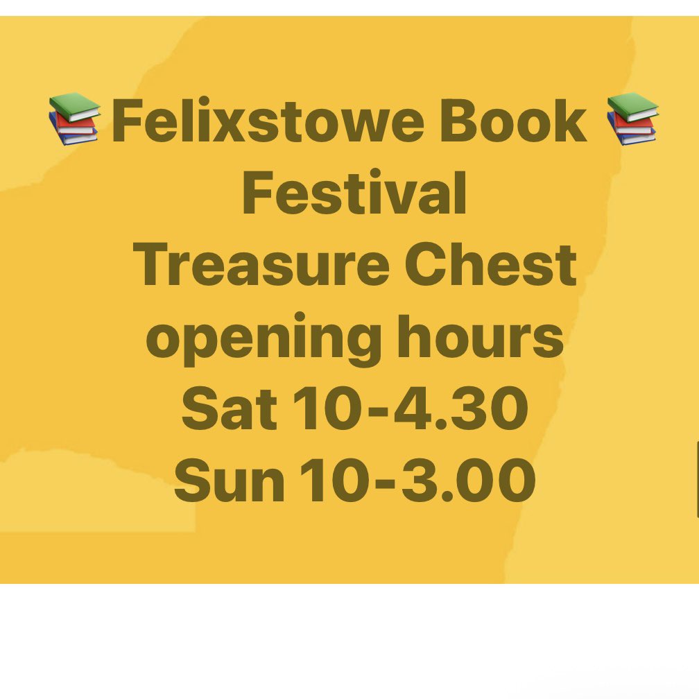 Bottbooks's tweet photo. It’s @felixstowebook festival this weekend and we’re looking forward to booklovers from near and far visiting. We will be open Sat and Sun, we won’t have the speakers’ latest book (available at the festival) but if you’re a bibliophile you’ll find a gem amongst our 60 000 books https://t.co/iuOWvTafVd