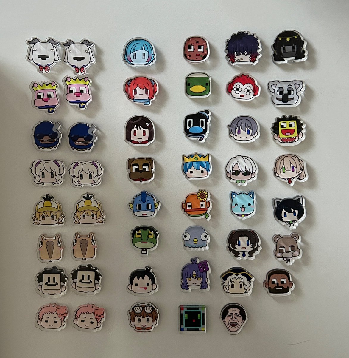 交換/取引/譲渡】50人クラフト シャカシャカパック ミニミニアクリル