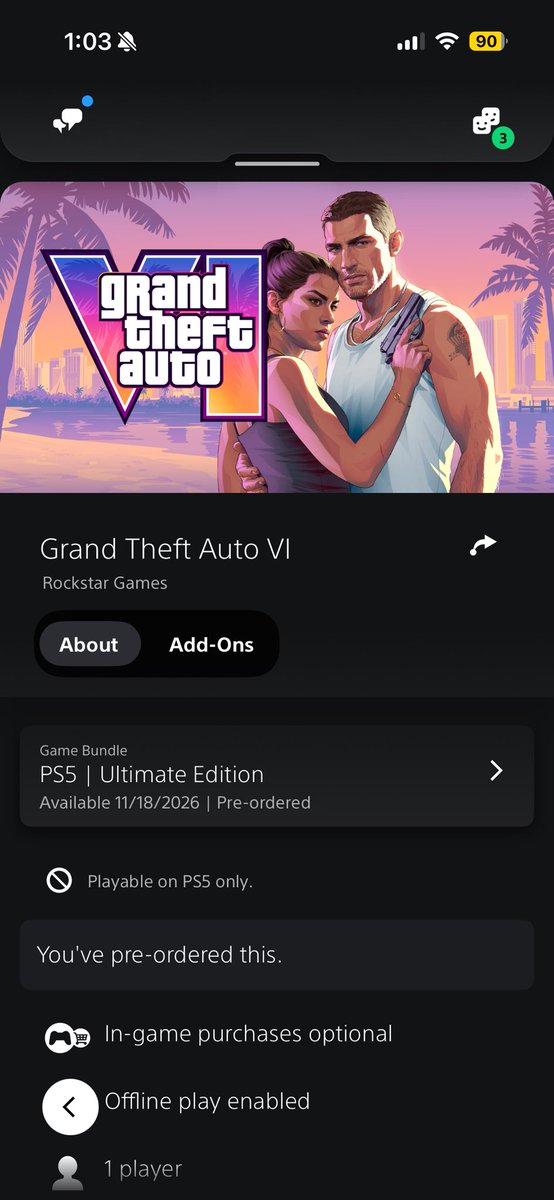 Chenel_G's tweet photo. Pues ya lo tengo, recuerden cancelar su suscripción de gta+, por que se renueva automáticamente, te regalan 1 mes, pero hay que cancelarlo… https://t.co/cfmTE4L9PT
