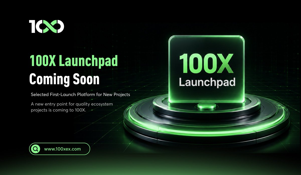 100XGlobal's tweet photo. 🚀 100X Launchpad Coming Soon

A new entry point for quality ecosystem projects is coming to 100X.

In the future, more new projects will make their first launch here.
Users will be able to view project details, understand participation paths, and explore more ecosystem opportunities.
#100X #Launchpad #Crypto