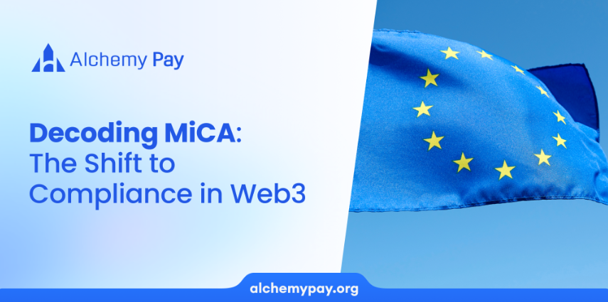 AlchemyPay's tweet photo. As major industry players navigate the evolving regulatory updates in Europe, discussions around long-term compliance have taken center stage. As the regulatory landscape in Europe transitions, exchanges and Web3 firms are accelerating their compliance strategies. Here is what you need to know about MiCA and why it matters. 👇