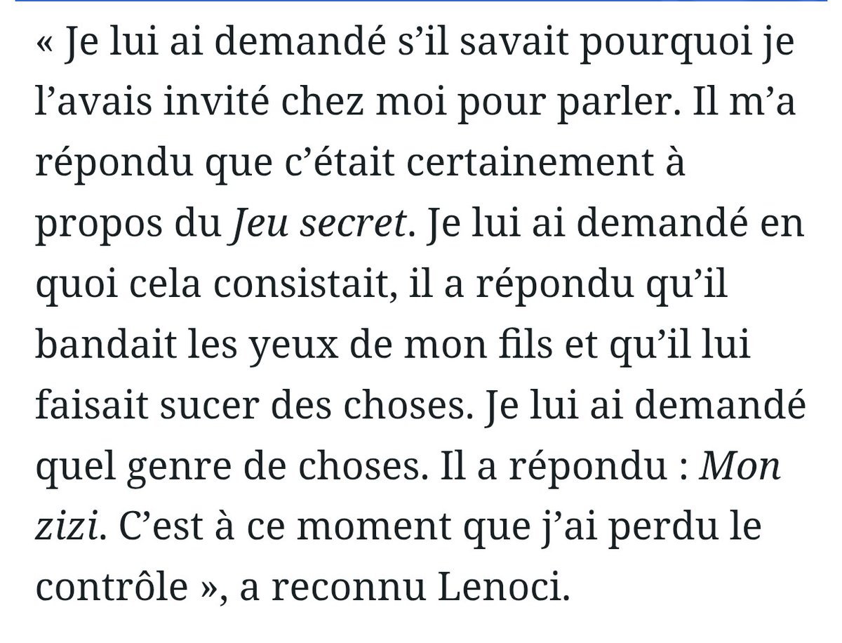 ff193842's tweet photo. @le_Parisien Tu m'étonnes qu'il a perdu le contrôle 😡😡😡
Voilà où en est car la justice ne fait rien contre les pédocrinels il y aura de plus en plus de papa, de beau-père, de frère, de grand-père qui agiront de la sorte https://t.co/vkdz2s5Pw0