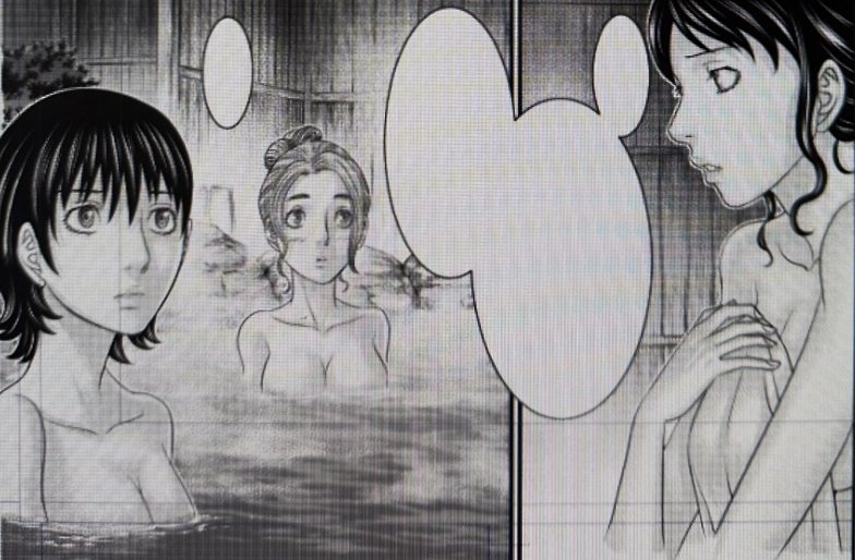 morichankenchan's tweet photo. 明日発売ヤングアニマルにベルセルク、Dダイバーともに掲載しております！！
自分は漫画家になって初めて温泉回というものを描きました…😅
温泉回なのに深刻な感じ！
それが森漫画！

#ヤングアニマル　#ベルセルク　#Dダイバー　#温泉回…なのかな… https://t.co/WLPUYIhBJH