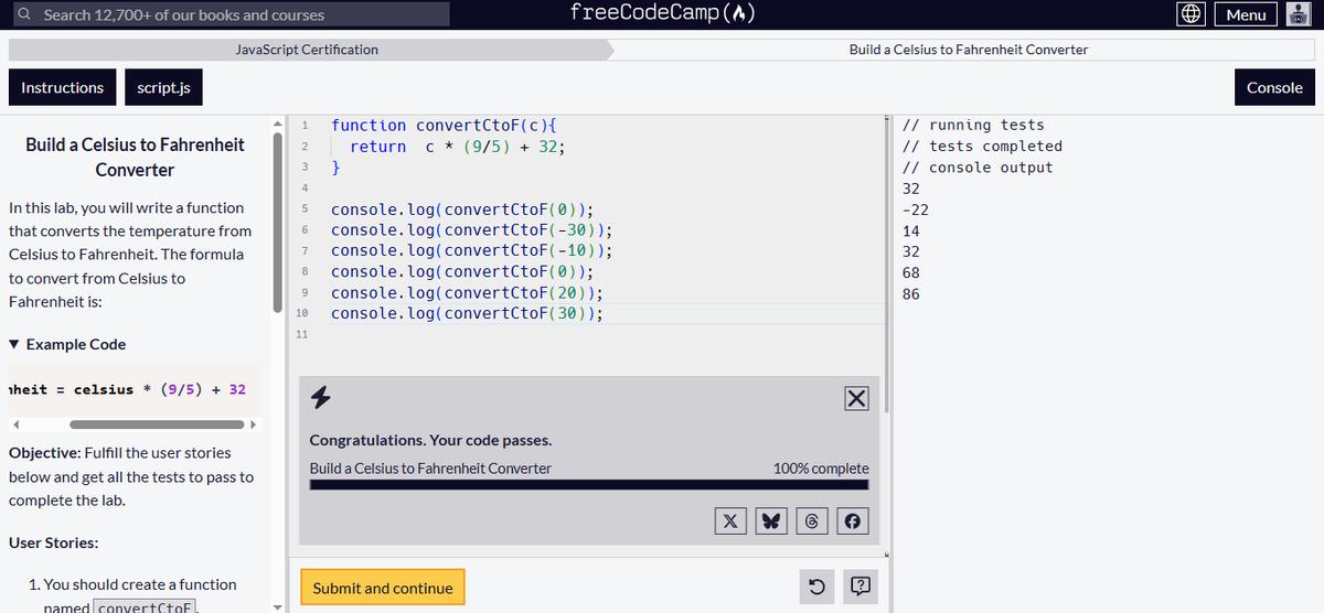 rawat78507's tweet photo. #LSPPDay24
Focused  on scope, state management, and return logic inside functions.
Built a Loan Qualification Checker, a Celsius to Fahrenheit Converter, and a dynamic Card Counting Assistant!  #60DaysOfLearning2026 #LearningWithLeapfrog @lftechnology #JavaScript #Code https://t.co/LhiwBTeKEF