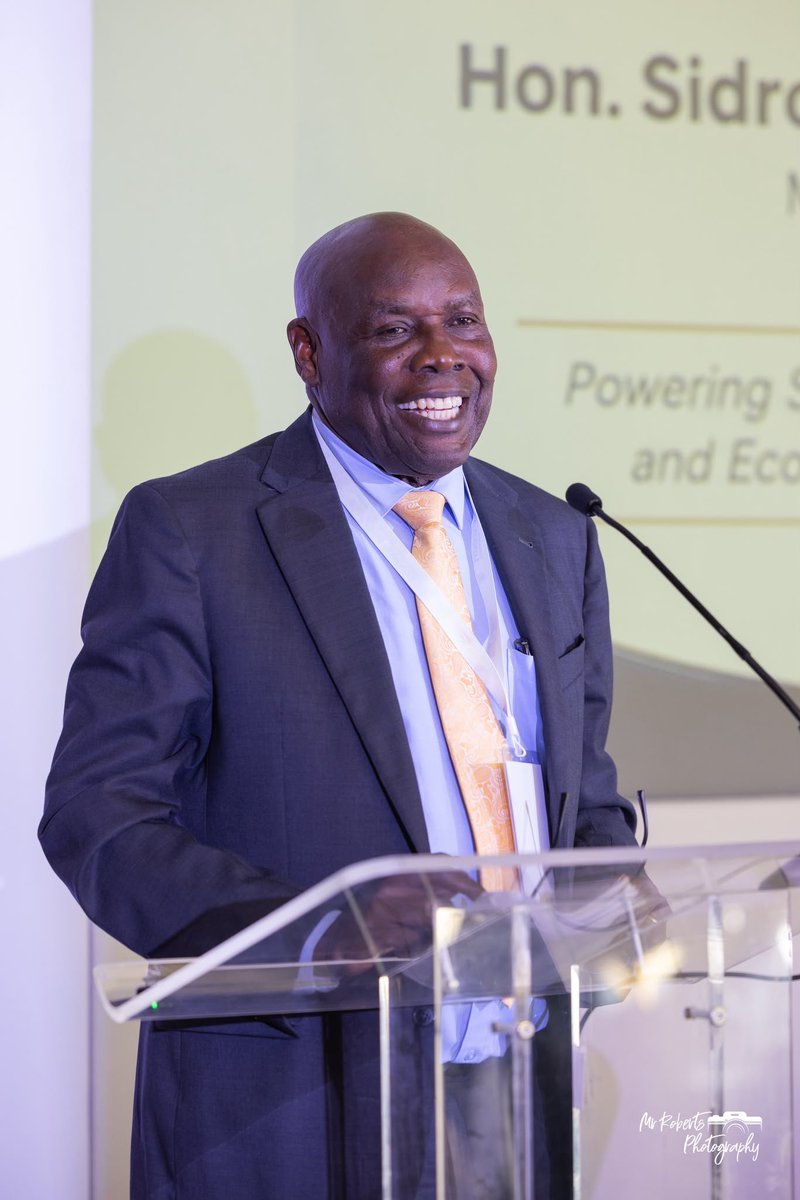 HonOkaasai's tweet photo. I delivered a keynote address at the Uganda-UK Energy and Minerals Conference in London UK under the theme: "Uganda Partnership for Sustainable Growth: Catalysing Investment in Energy and Mining ". https://t.co/yYJoZHPEsW