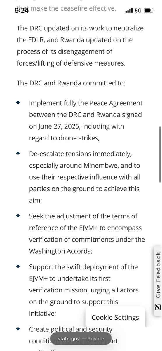 wembi_steve's tweet photo. La République démocratique du Congo (#RDC) a fait le point sur ses efforts visant à neutraliser les FDLR (Forces démocratiques de libération du Rwanda), tandis que le #Rwanda a présenté une mise à jour concernant le processus de retrait de ses forces et de levée de ses mesures défensives. 👇👇👇 https://t.co/3PYg6s68Cu