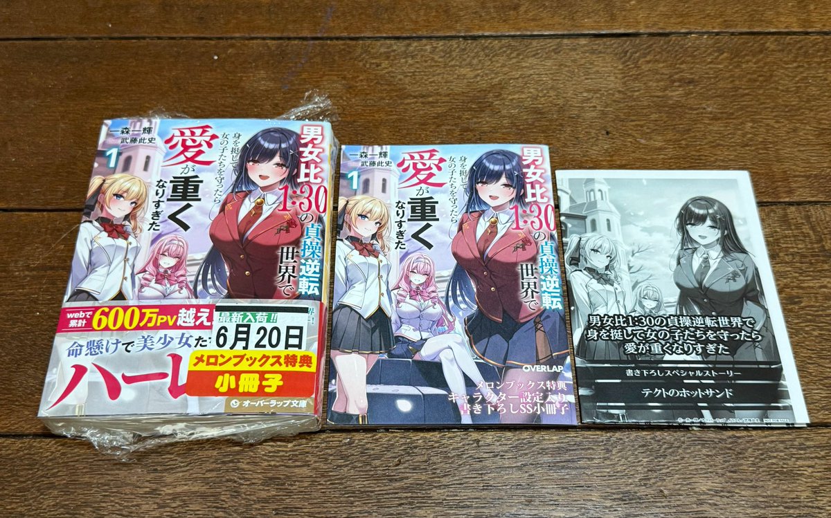 続きましては「男女比1:30の貞操逆転世界で身を挺して女の子たちを守っ 