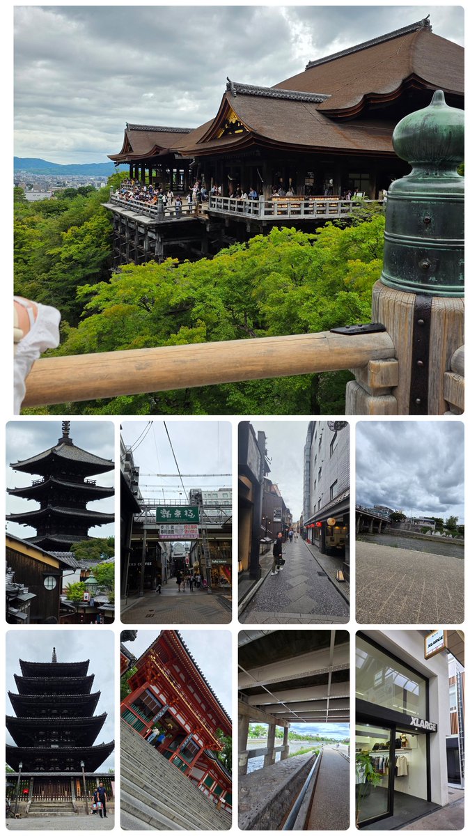 daiking1124's tweet photo. 今週の火水で京都で遊んできました⭐
清水寺、縁切り神社、鴨川、八坂神社、新京極、錦市場、X-LARGE京都店。
たくさんまわってきた!

ホテルは少し高いけど、大好きなフォションホテル京都。部屋もきれいで、ラウンジも大満足。

夜ごはんは川床行ってきたよん。

たまには観光旅行もいいね✌ https://t.co/URaBHIkXRp