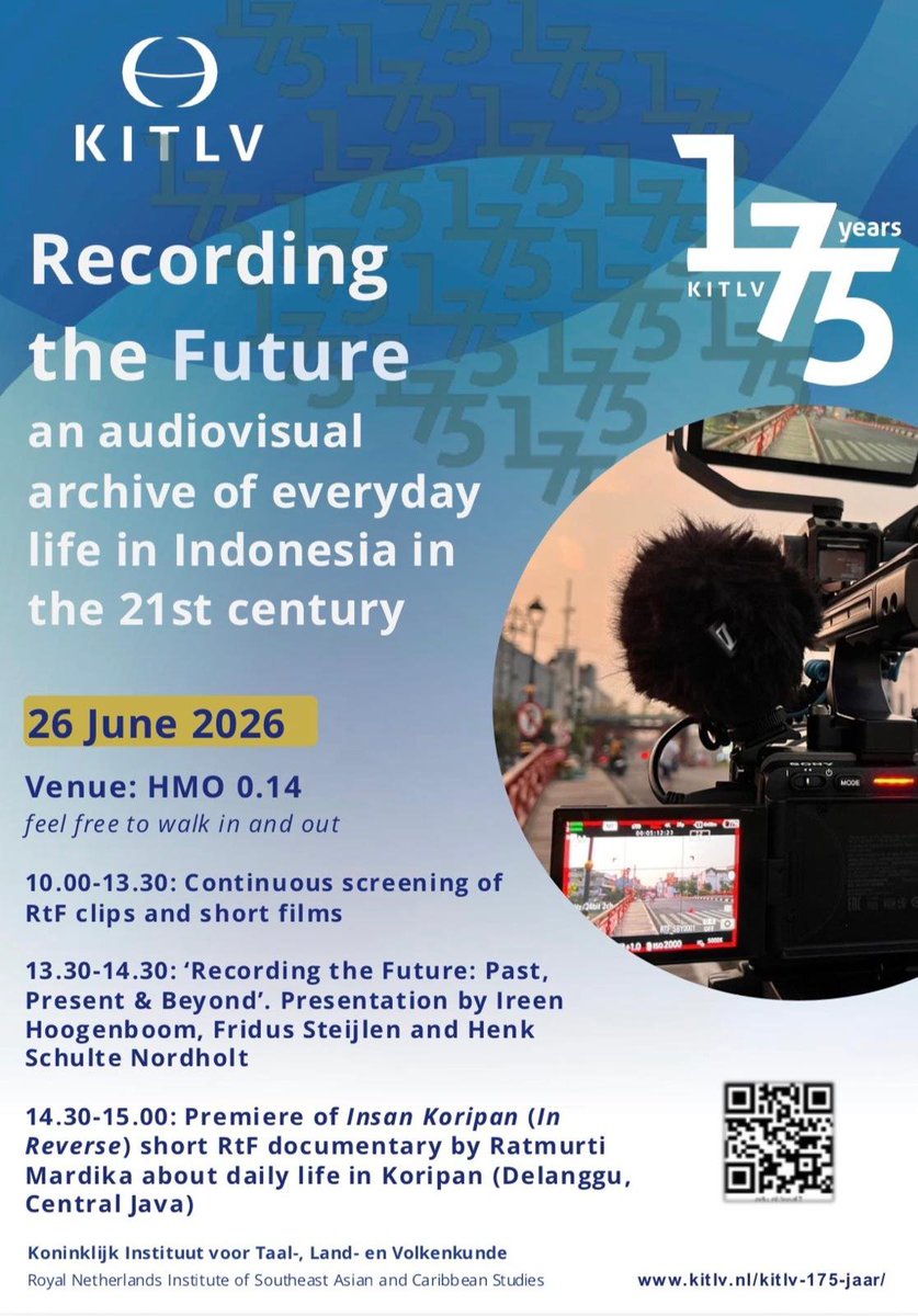 pterodactxl's tweet photo. Premiered tomorrow! 

In Reverse (Insan Koripan), a short documentary directed by @sonkski_ based on footage from Recording The Future filmed in Koripan, Delanggu. 

Friends &amp; colleagues in Leiden, please come and watch the screening tomorrow at 14.30. Venez nombreu/x/ses🥳 https://t.co/msiCSZkqDB