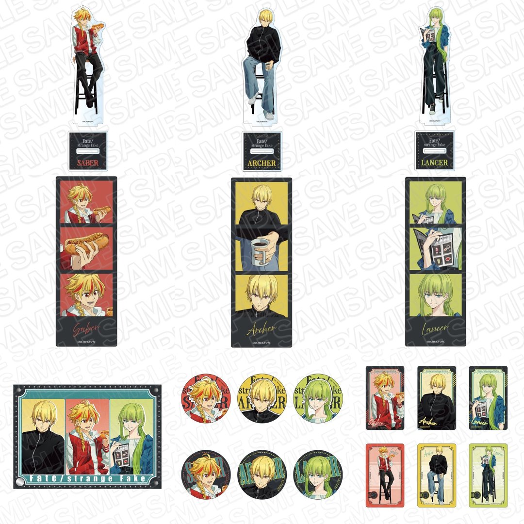 Fate/strange Fake グッズセット 𓊆 𝑵𝒆𝒘 𝑮𝒐𝒐𝒅𝒔 𓊇 ⊹ ݁˖👑『Fate/strange Fake』 新作グッズが