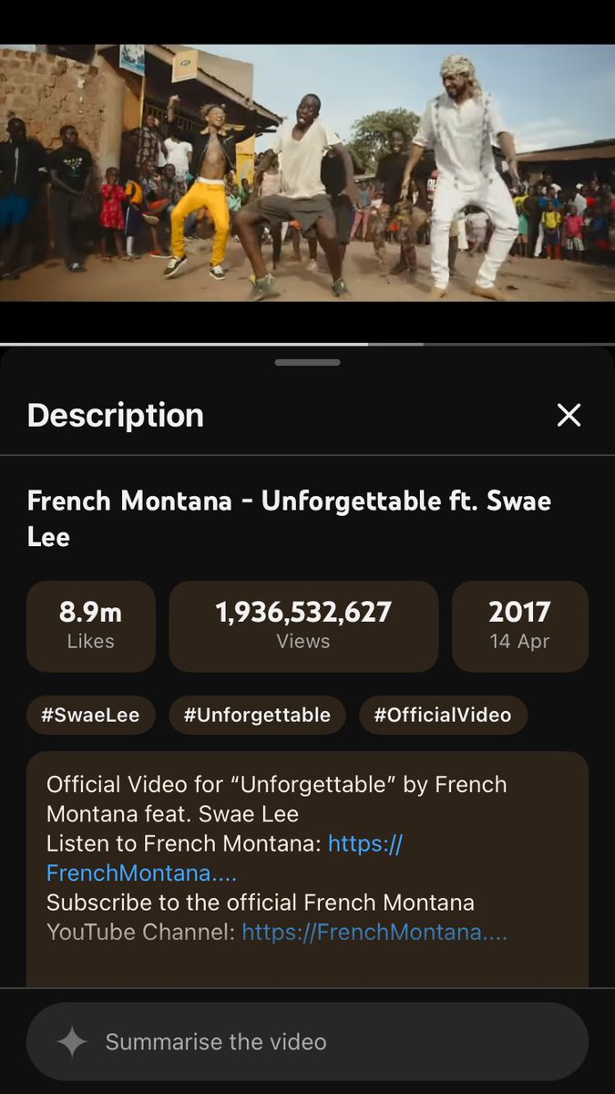 buulefrank11's tweet photo. This Song Unforgettable by @FrencHMonTanA X @SwaeLee is still Trending is always my Number Playlist is 9Yrs old.
Plz come back to Uganda and Take Rango Tenge Tenge https://t.co/Eb5CKF1oLJ