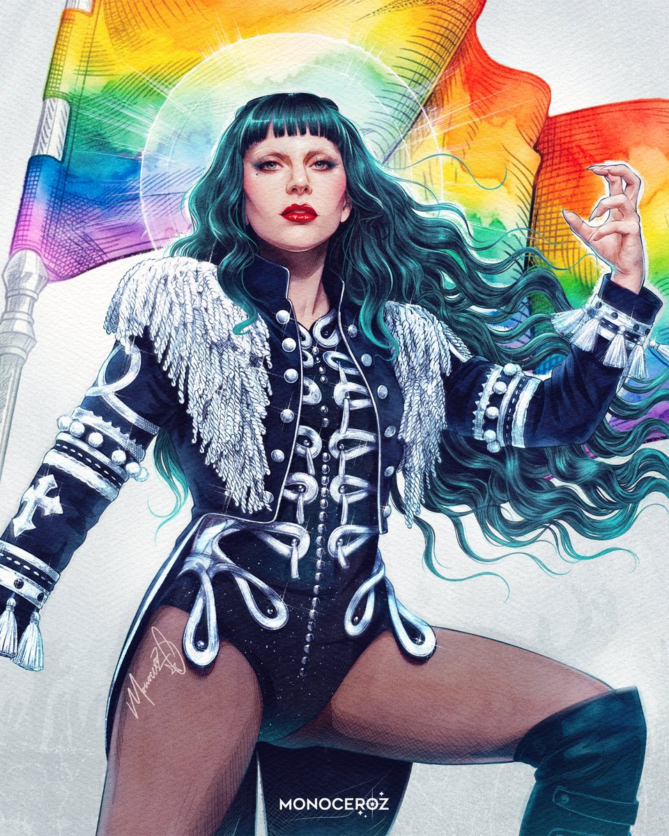 Monocer_ozz's tweet photo. We’re the bad kids &amp; bad kids love better 🏳️‍🌈🏳️‍⚧️ @ladygaga #happypride https://t.co/cOuH5sTLEm