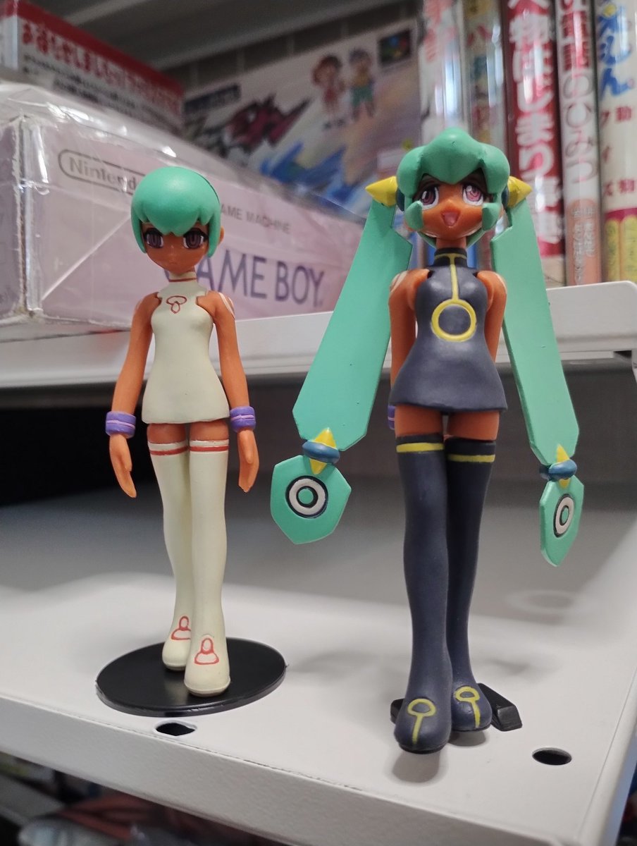 ★ロックマンDASHリアルフィギュア2全6種コンプ　セラロールユーナトロン リアルフィギュアコレクションパート2 ロックマンDASH編のセラとユーナ