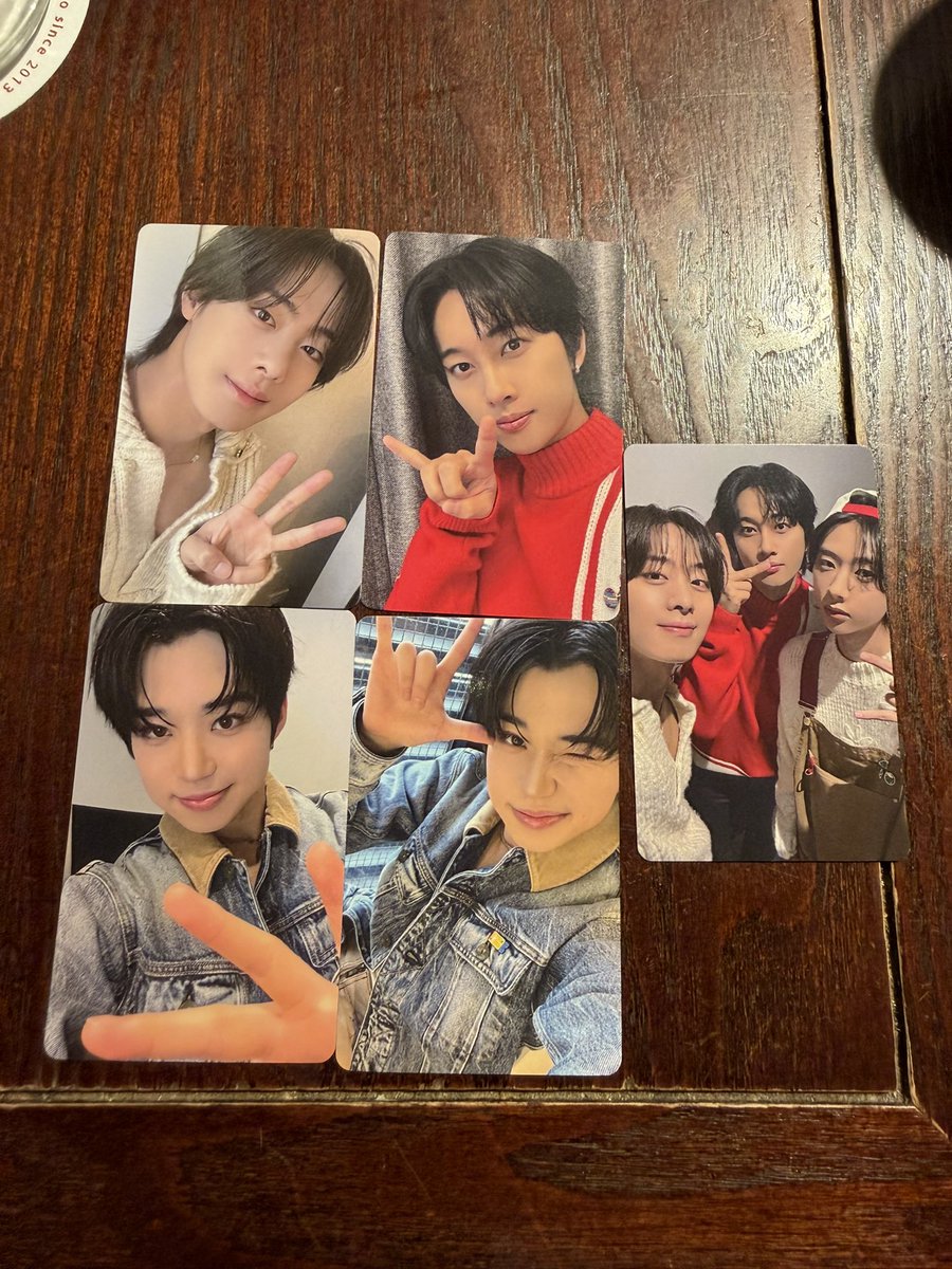 MINMINo_o1's tweet photo. ハパユ　トレカ　交換
譲)写真
求)テト♡ではないほう＞ユニット＞テミンミンソロ https://t.co/Kx8JljczeV