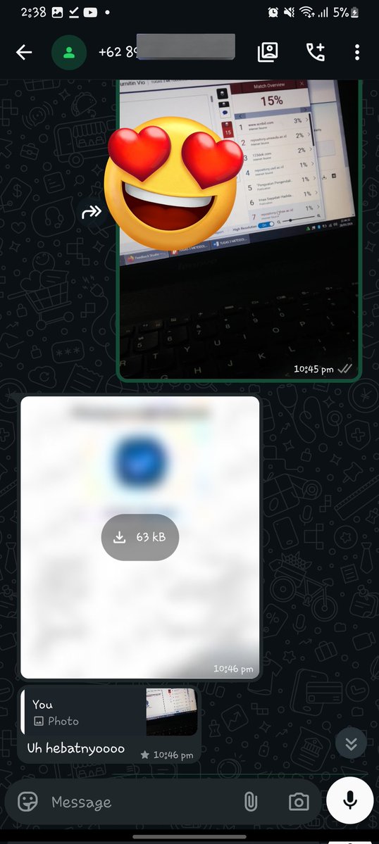 Viontw's tweet photo. Di tengah gempuran UAS dan turnitin yg langka, kita tetap mengusahakan untuk open ya. Tetap ready jasa cek turnitin no repository, cek ai, dan parafrase. Sudah banyak testinya. Langsung aja chat wa di bio https://t.co/WDS172GU6R