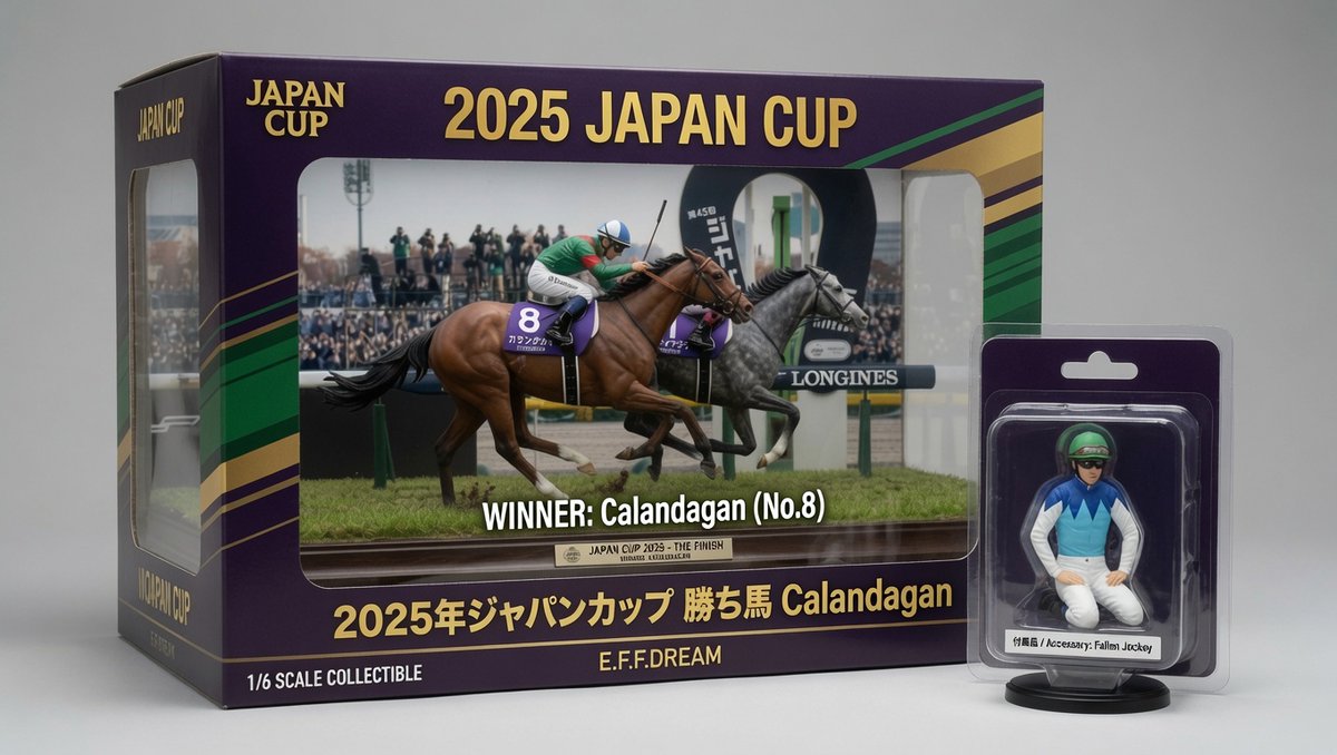 カランダガン　【競馬フィギュア】 競馬伝説フィギュアシリーズ③（架空）】 2025年ジャパンカップ 勝ち馬