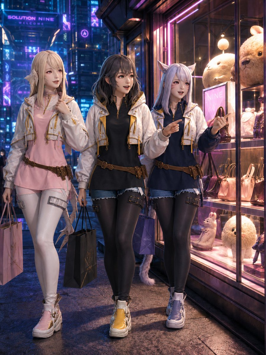 有り得たかもしれない未来 うちの子xスフェーン ©SQUARE ENIX
