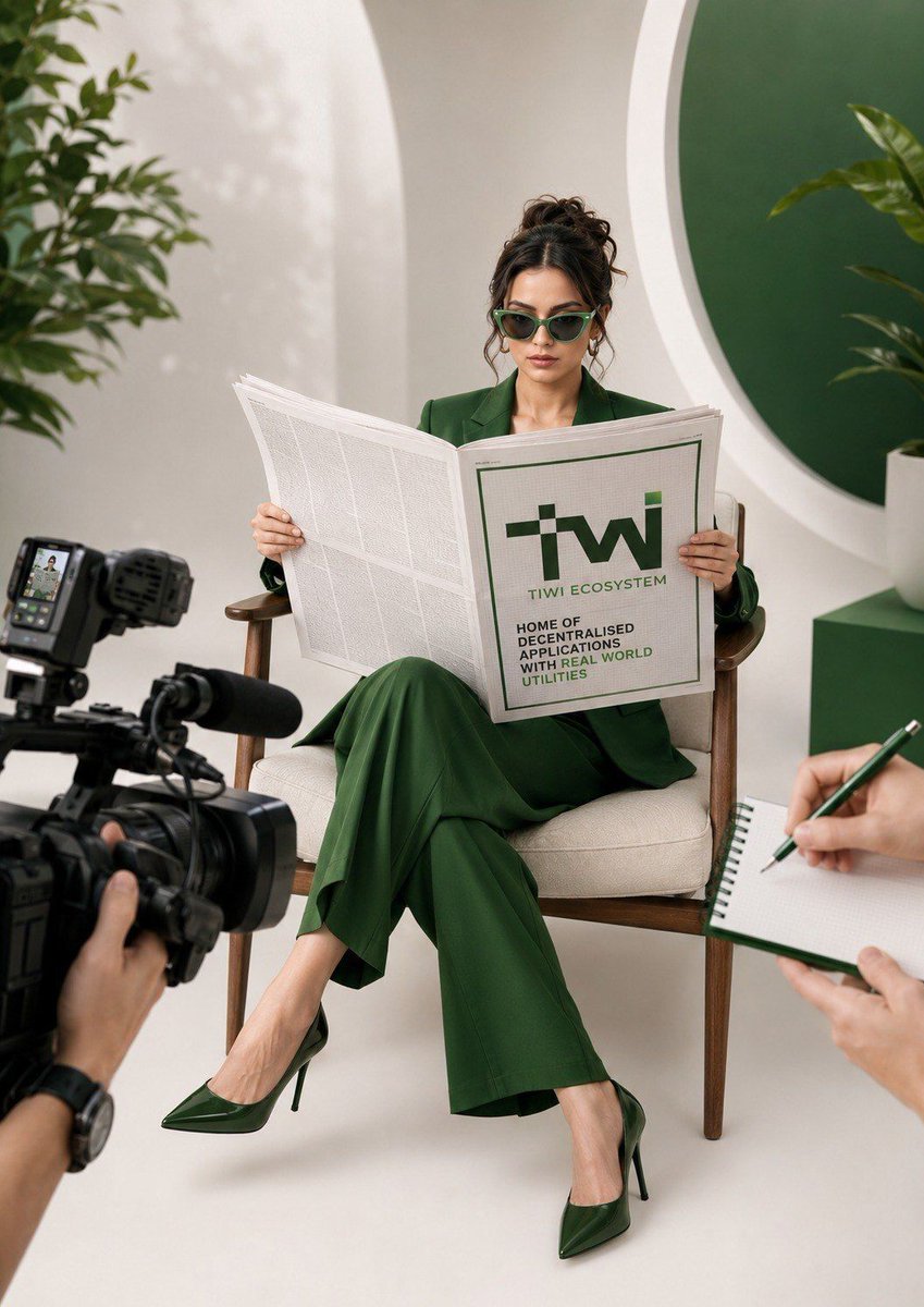 tiwiecosystem's tweet photo. We're the news. We're the headline. We're the story. 📰🗞️💚 https://t.co/b41CpVUyhK