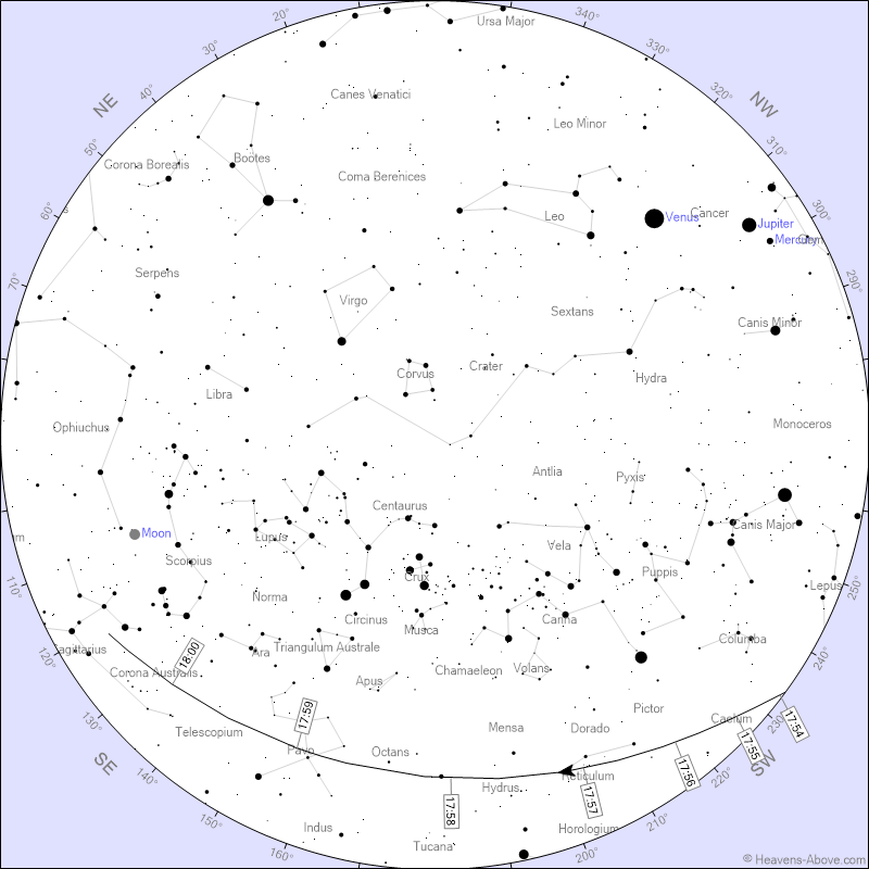 perthobs's tweet photo. #Perth #WA the Chinese Tiangong Space Station will fly over at 5:56 pm
#perthnews #perthevents #wanews #communitynews #westernaustralia #perthlife #perthtodo #perthhappenings https://t.co/bEMOu5s96V