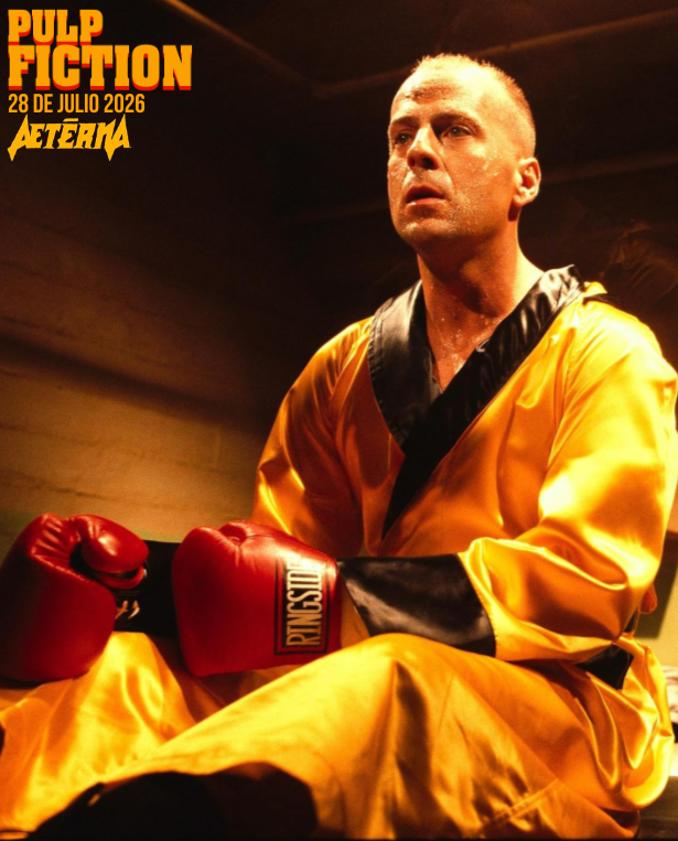AeternaMadrid's tweet photo. Buenos días, Butch.

#AeternaMadrid #CibelesDeCine #PulpFiction https://t.co/j1ppAfevVJ