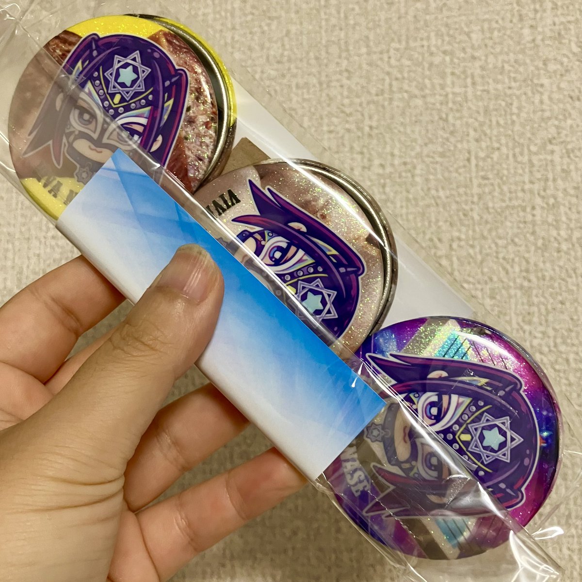 77se_chan's tweet photo. めんこいの届いたど！！！
とりあえず、参加者全員サービスだね！
あとは…なんか考えるわ😂 https://t.co/vTGL1l0MNK