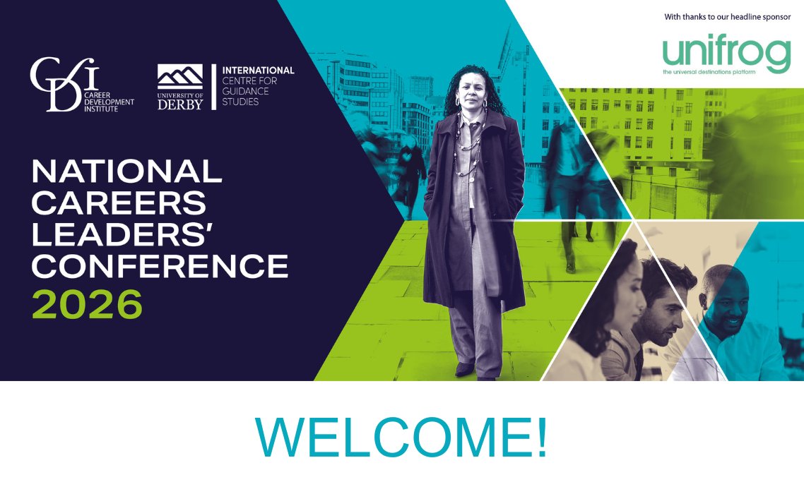 theCDI's tweet photo. Welcome to #NCLC26! We're excited to bring together Careers Leaders and professionals to explore this year's theme, Work experience and beyond, and discover how we can create meaningful employer opportunities for young people from primary through to further education. https://t.co/oYyQF2mtYm
