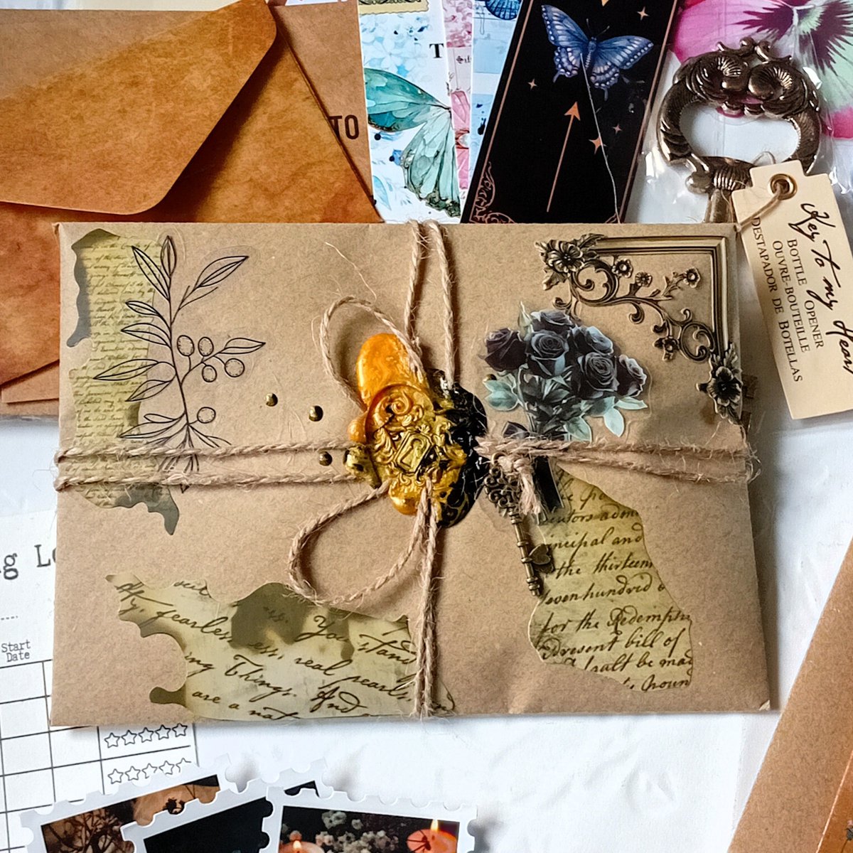 pinpaperstudio's tweet photo. Some people collect books.
Some collect memories.
Some collect beautiful paper treasures.
This collection is for all three.
#JunkJournalKit #VintageEphemera #PaperLover #CreativeLifestyle #Cottagecore #PinAndPaperStudio #StationeryAddict https://t.co/XSeMx0Evuf