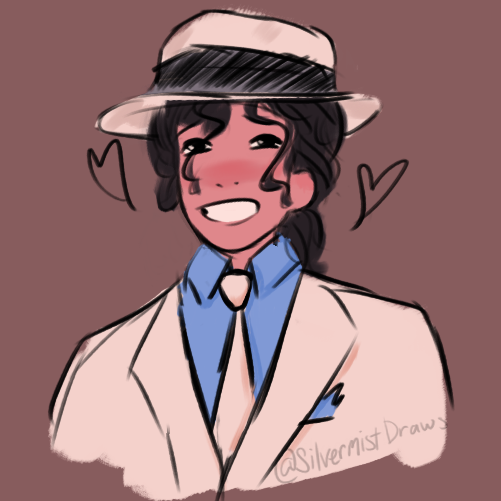 SilvermistDraws's tweet photo. busy today but I had to make sure I got at least one doodle... thank you Michael for everything. forever love and miss you ♡ #mjart https://t.co/5rcsQcmNGv