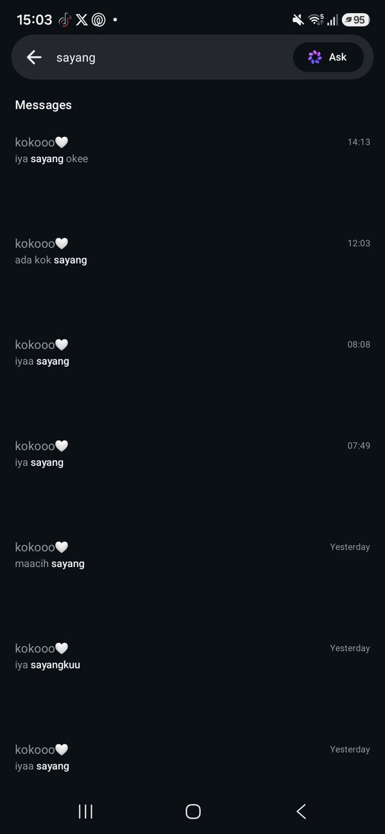 bearwies's tweet photo. ini beneran begini isi chatnya😭😭🙏🏻 https://t.co/KX3WvQemm4