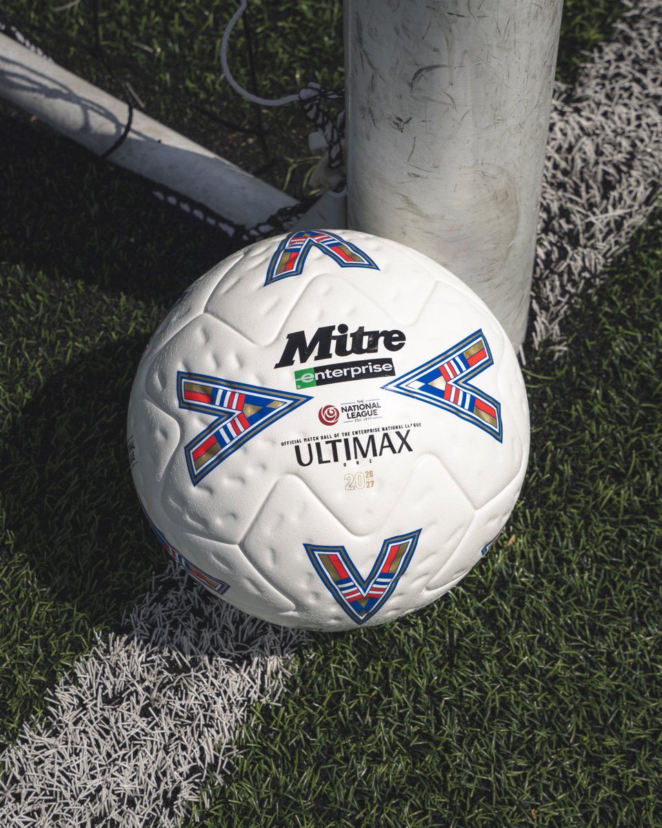 MerthyrTownFC's tweet photo. ๐ฅ Introducing 26/27 Enterprise National League Official matchball.
Back of the net โ here we come โฝ๏ธ
#DifferentLeague https://t.co/ocCMr4PhKv