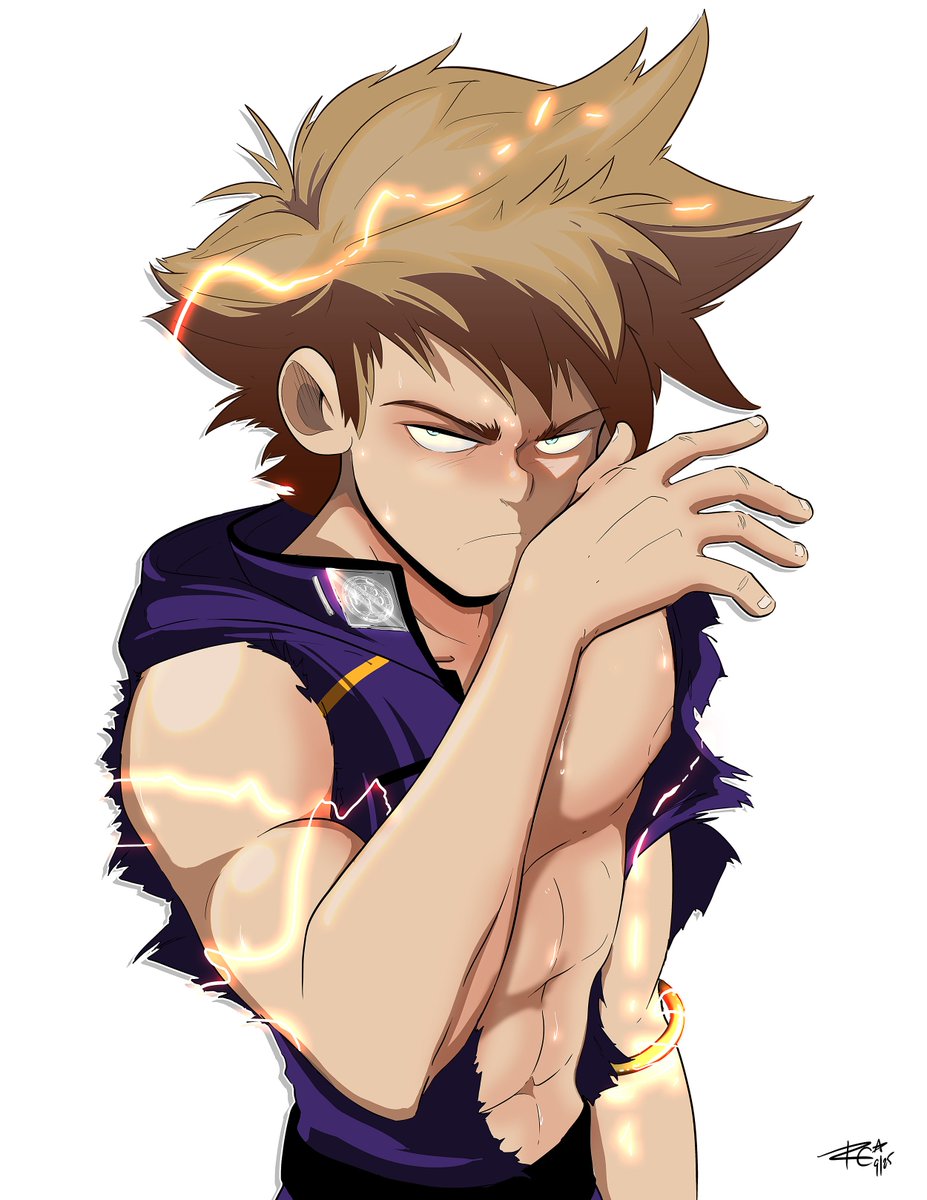 Omid_flux's tweet photo. That the best you got? 
(Next week shirtless version if people will demand it ✌️). Art by: @FluxDestiny https://t.co/jbgOTdAstS