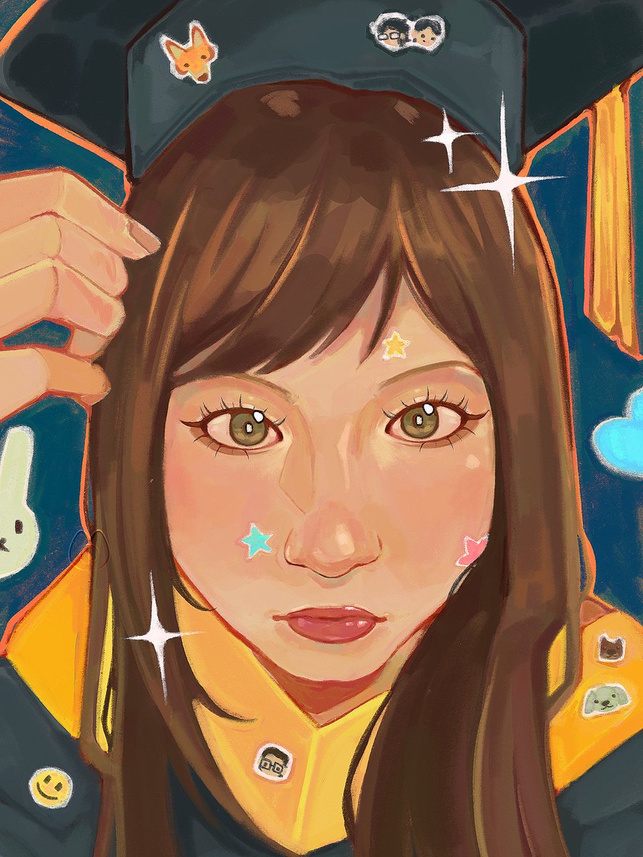 1mo6en's tweet photo. grad portrait 😝☝️ #artph https://t.co/s1AIUsLjX7