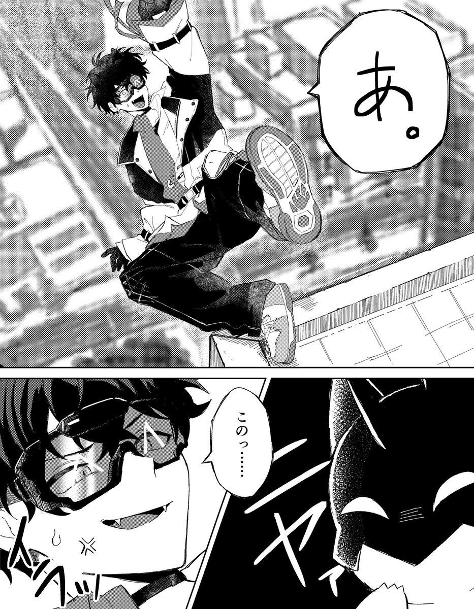 MorinakaSubaru's tweet photo. ⚠️捏造・衣装簡略化

任務中に落ちた🤝さん（1/3） https://t.co/tpG6BVbnbe