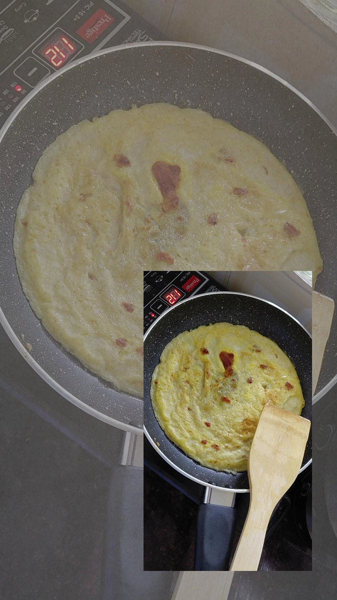 FernandesJ71950's tweet photo. Cooked my fav omlette as an act of self-reward,  coz my research auditor loved my work! Or in her words - " You did an awesome work  from what was actually expected from you !" https://t.co/l8c30digi7