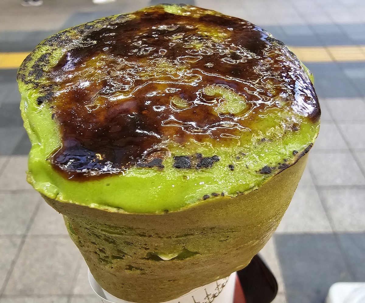 erkrerkre's tweet photo. Ψ(・ω・ )Ψ
抹茶cafe #RIQ
#宇治抹茶ブリュレ
甘さ控えめで( ´・∀・`)b
抹茶クリームの下はチョコフレーク入ってる🍫
抹茶とチョコが相性抜群(´・д・`)
Instagram友達募集中🙄
⏩プロフにLINKあり︎🌟
#クレープ #狸小路
#ブルバの輪を拡げよう https://t.co/WNummbPg7O