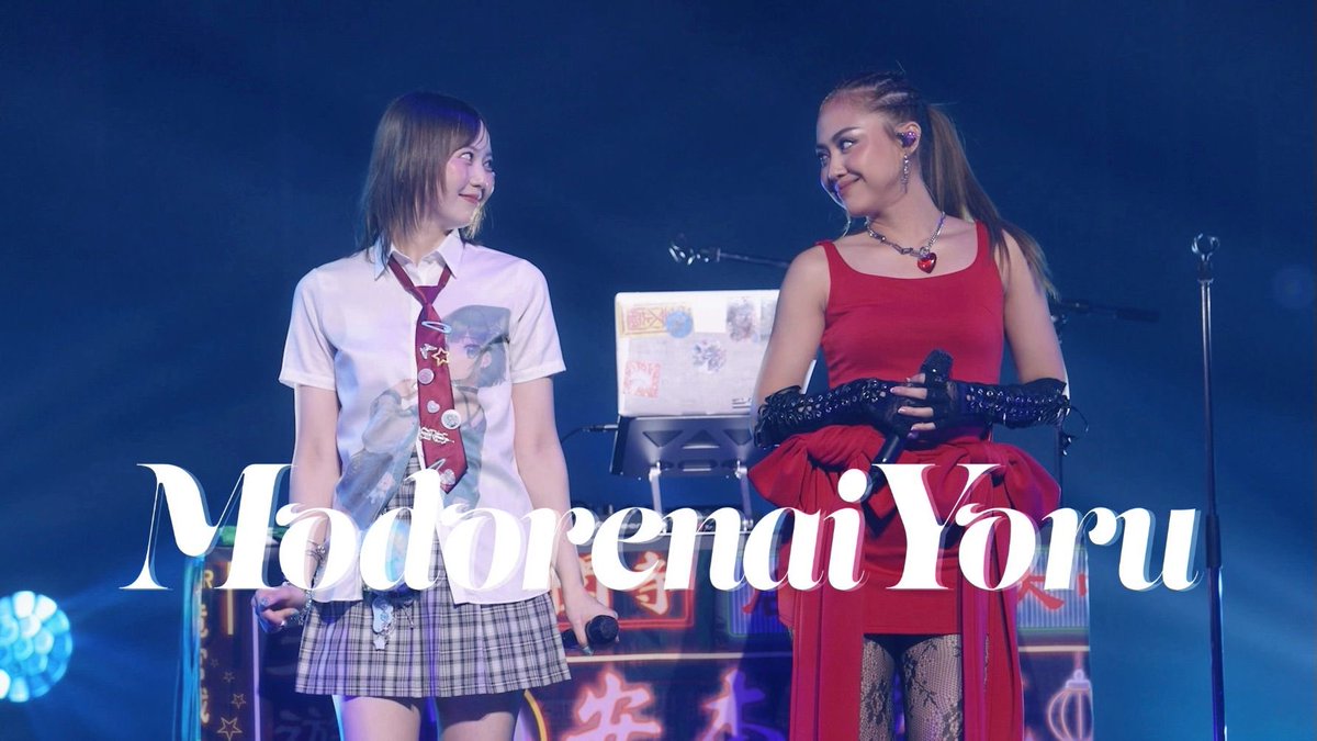 ebichu_staff's tweet photo. 【本日21:00公開🔔】

安本彩花 生誕ソロライブ
「安安2026〜♡Japanese idol♡〜」より
NecoMe×Sisca Saras
「Modorenai Yoru」
ライブ映像を公開します🌃🫧

▼えびちゅうYouTube
https://t.co/oFAl2w9g7i

#ModorenaiYoru #NecoMe #安本彩花 #SiscaSaras #えびちゅう #私立恵比寿中学 https://t.co/3dIAH5x1yV