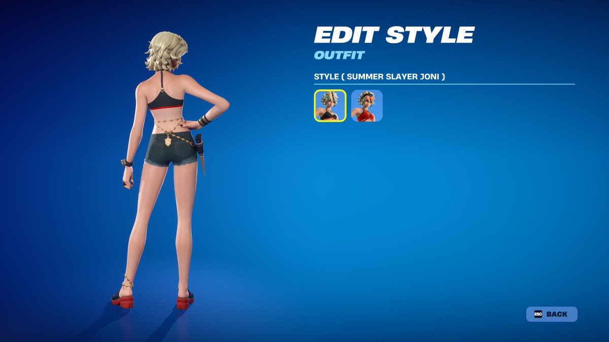 FireMonkey's tweet photo. New Skin - Summer Slayer Joni https://t.co/cL9yFdTi3D