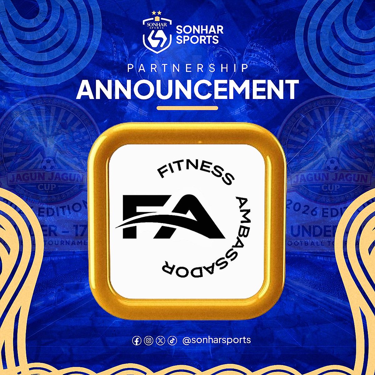 Sonharsports's tweet photo. We are excited to announce an official partnership with the Fitness Association!

They will deliver exercise programmes designed to optimize player performance and physical development.

Champions are built from the ground up, and it starts with fitness. 💪⚽ https://t.co/8bJZpZ9cRN