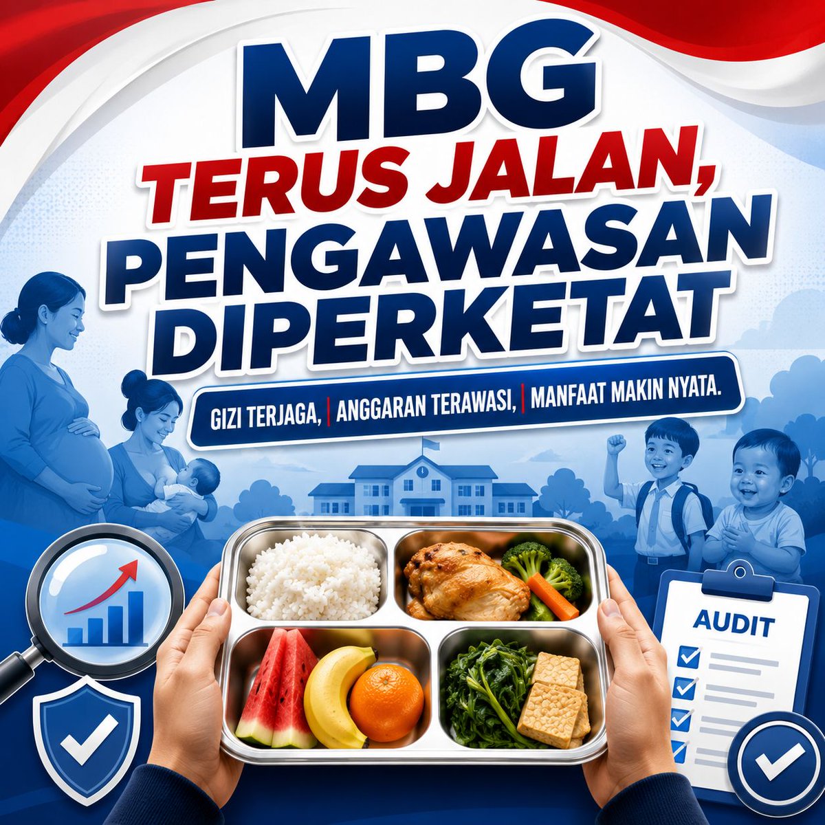 PrawakaZ's tweet photo. Program MBG lanjut, tapi pengawasannya juga makin ketat. Menurutmu, ini langkah yang tepat?

#makanbergizigratis
#programpemerintah
#visipresidenprabowo
#astacita
#infoterkini https://t.co/IgIoQZSIX4