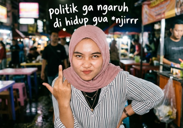 karirfess's tweet photo. "sok-sok-an banget ngomongin politik mulu.."
"gak ngaruh *njirr.. politik di kehidupan gua"

🙏😌Dengerin dulu...

Gaji lo ditentukan siapa?
Pemerintah. Lewat kebijakan UMP, hasil lobi politik antara buruh, pengusaha, dan negara.

Harga makan siang lo naik?
Bukan salah abang warteg. Itu soal kuota impor dan subsidi pupuk, keputusan politik.

Susah dapat kerja?
Tanya regulasi investasinya. Kalau iklim investasi jelek karena kebijakan buruk, modal kabur ke luar negeri, lapangan kerja ikut menghilang.
