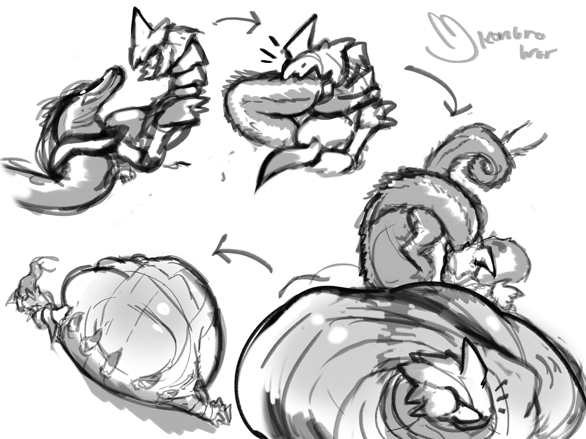 KonbroWar's tweet photo. CW: Vore

Lillith (OC doesn't belong to me) eating a green dragon from DND! https://t.co/RPxlfTMx5j