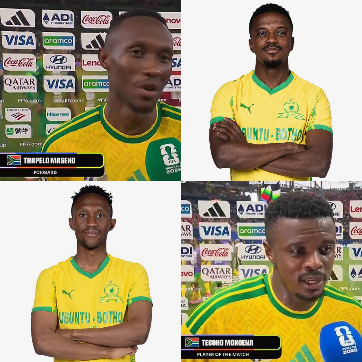 SundownsXtra_'s tweet photo. 🎖️Teboho Mokoena - man of the match
🎖️Thapelo Maseko - man of the match

Mamelodi Sundowns singlehandedly helping Bafana Bafana. https://t.co/fdMUBJ0i4Q
