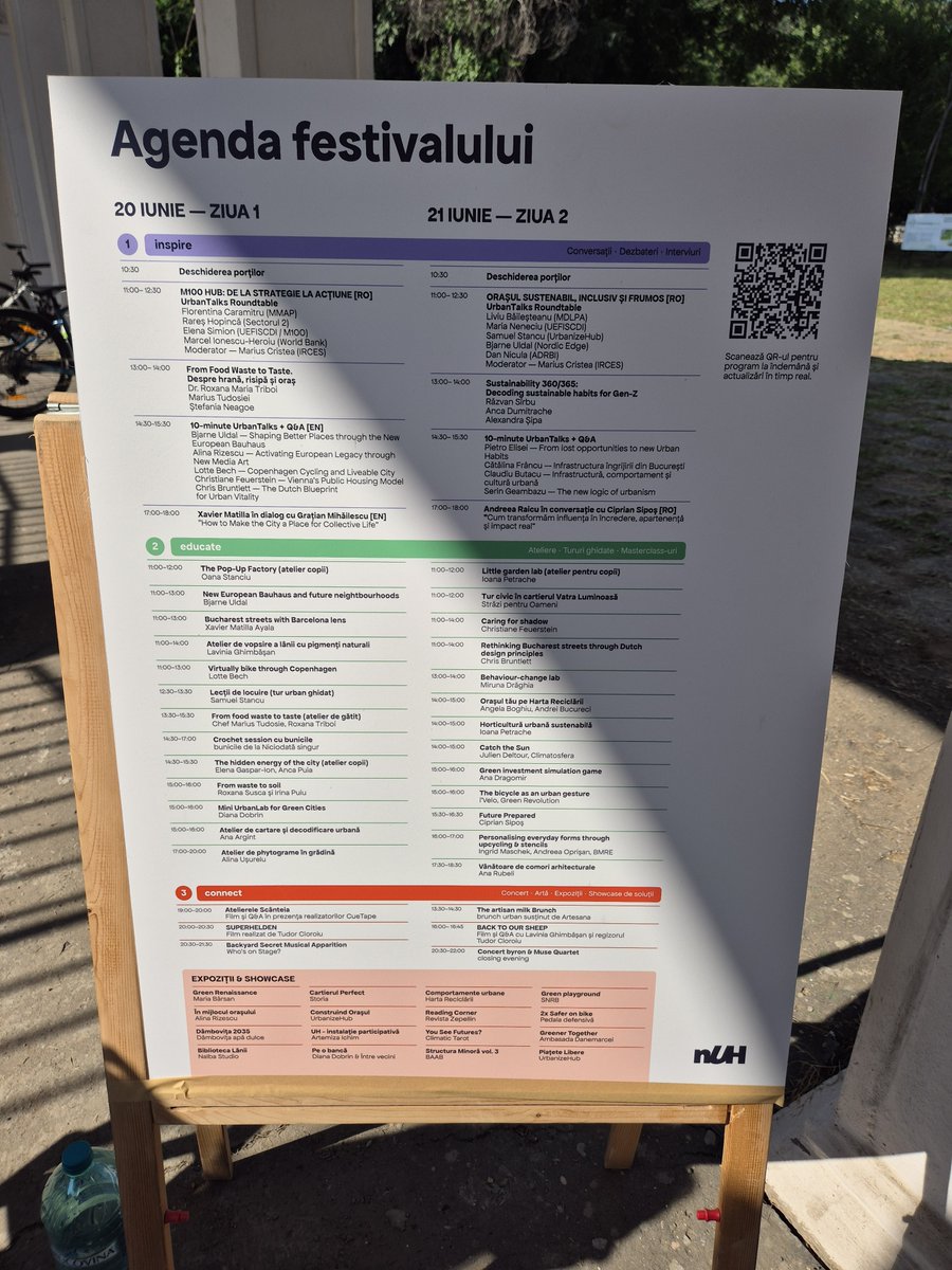 beiaconsult's tweet photo. #UrbanNewHabits — Bucharest's first festival dedicated to the urban future
Urban planners, architects, researchers, and citizens — all in one park. Our R&amp;D portfolio right in the middle of it. 🏙️💡
🔗 https://t.co/e9ZEUp1c8z
#BEIAConsult #HorizonEurope #SmartCities #UrbanizeHub https://t.co/0jEjAY5Vdx