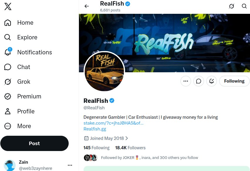web3zaynhere's tweet photo. @RealFish FK1kE1hrhU4nFnniyhfUsCjp9a5rPgmatWo8ixG4JCR3

Never Win @RealFish 
Please Pick me

Thank You https://t.co/BQECgZXvtN