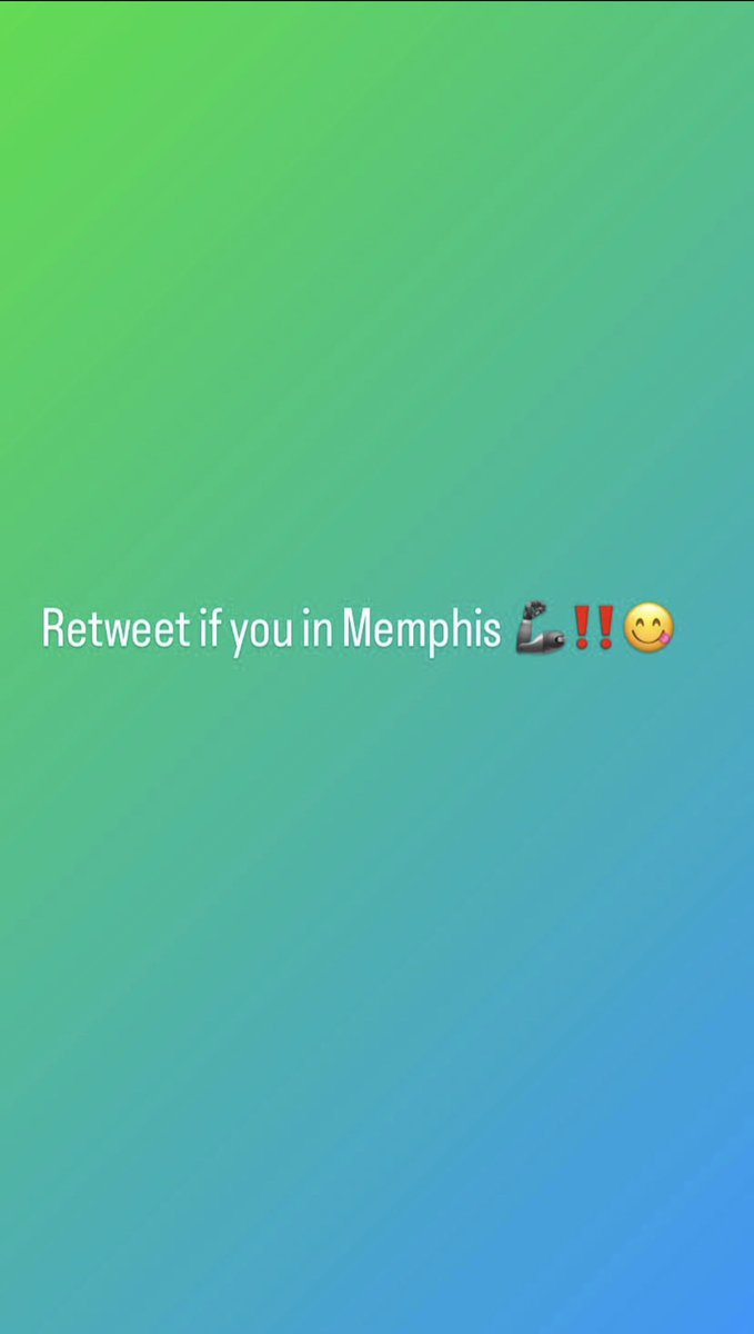 JessCromwellx1's tweet photo. #MemphisArea RETWEET👀 https://t.co/LIFiSLeGJP