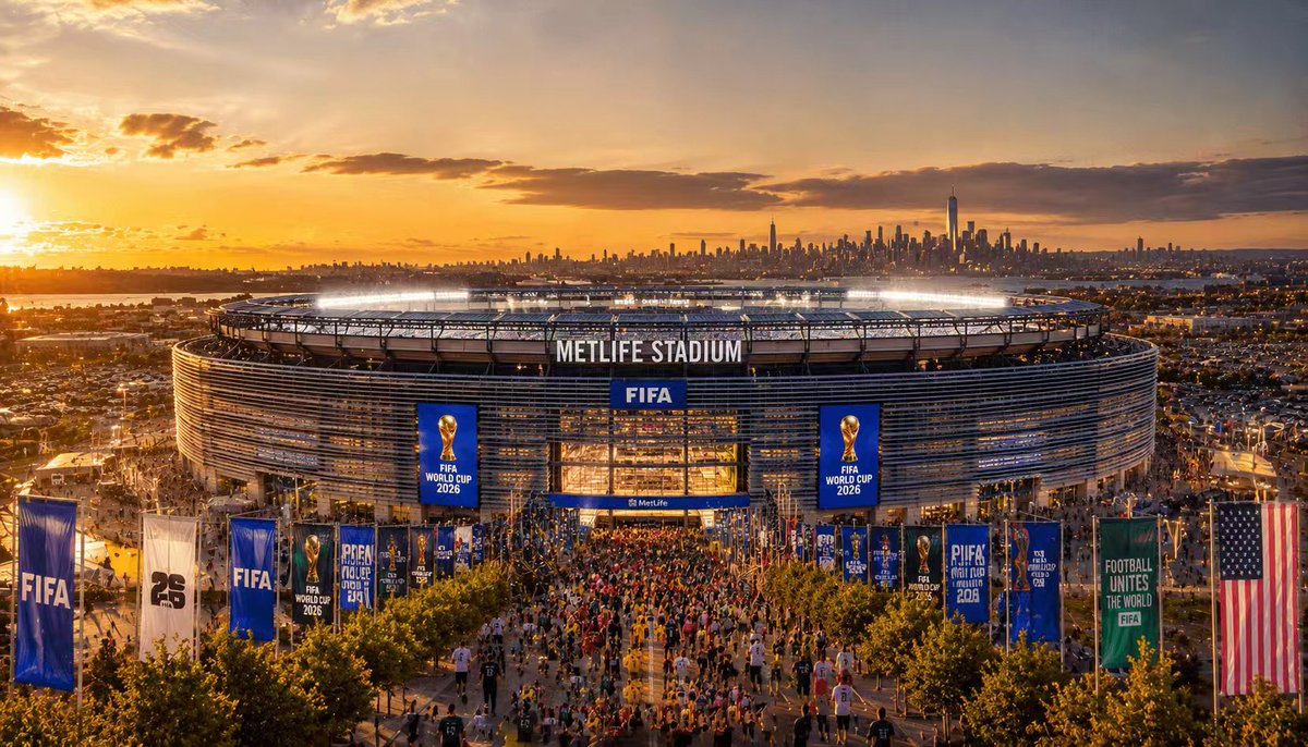 CssBuildings's tweet photo. Every four years, the world pauses for football.

And before kickoff, the stadium has already set the stage.

From SoFi’s independent roof to MetLife’s long-span framing, structure shapes the experience.

Two venues, two structural ideas — holding up the same World Cup moment. https://t.co/uhJHEb1FAY