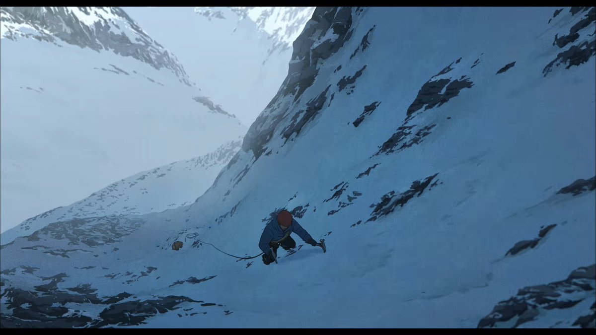 FramesFictions's tweet photo. Le Sommet des dieux (2021) https://t.co/BII4DqQ0QH
