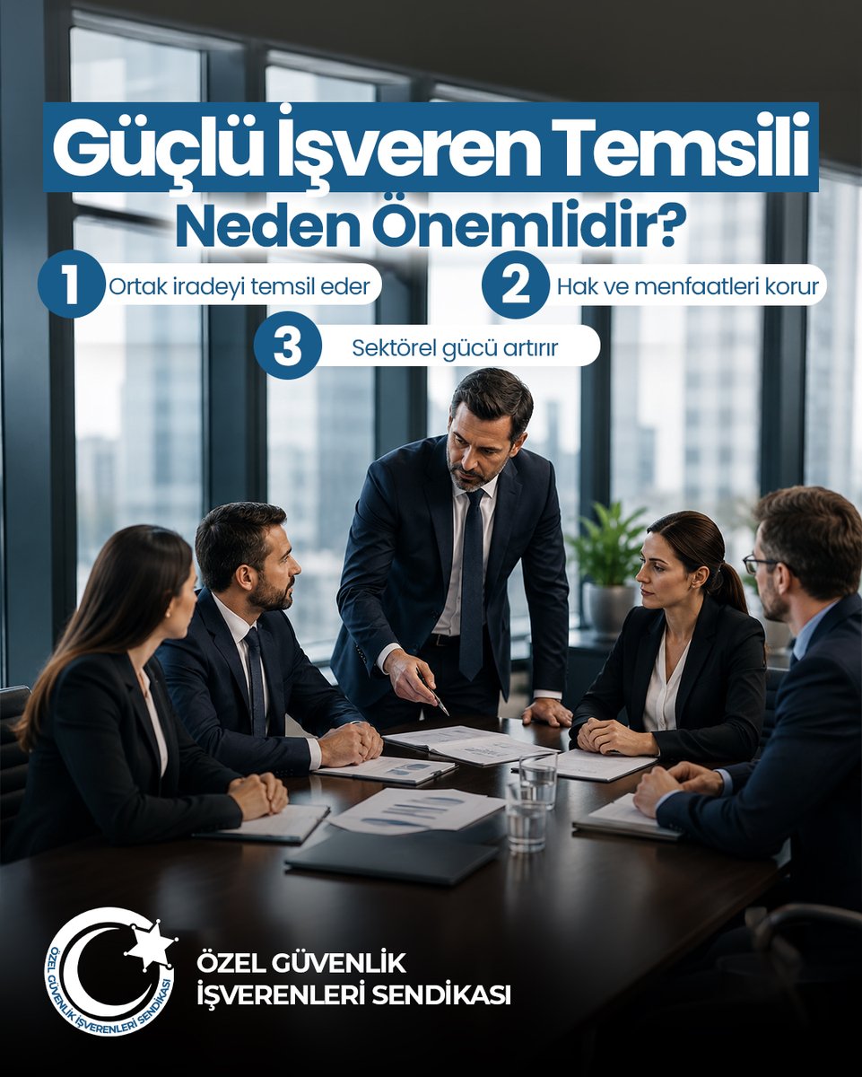 ogisorgtr's tweet photo. Güçlü işveren temsili, özel güvenlik sektörünün daha kurumsal, sürdürülebilir ve güçlü bir yapıya kavuşması için büyük önem taşır.

.
.
#ÖGİS #ÖzelGüvenlik #GüvenlikSektörü https://t.co/XZ1XJz1OSB