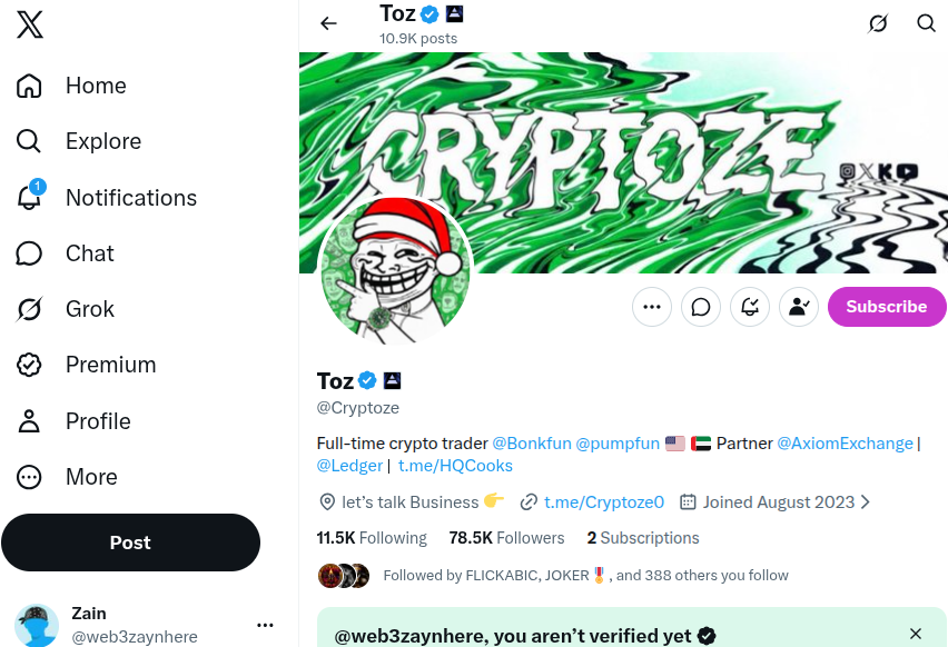 web3zaynhere's tweet photo. @Cryptoze Win Need Please

FK1kE1hrhU4nFnniyhfUsCjp9a5rPgmatWo8ixG4JCR3 https://t.co/lpx24k5MPk